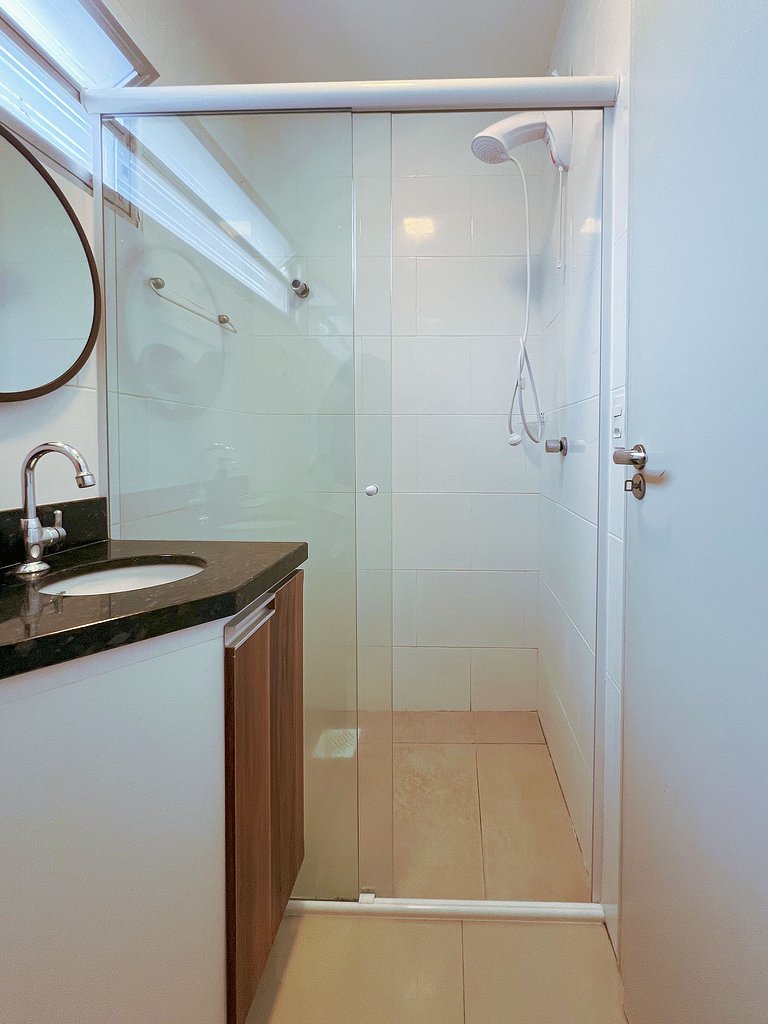 Studio térreo a 3 min da UFSC - PM01