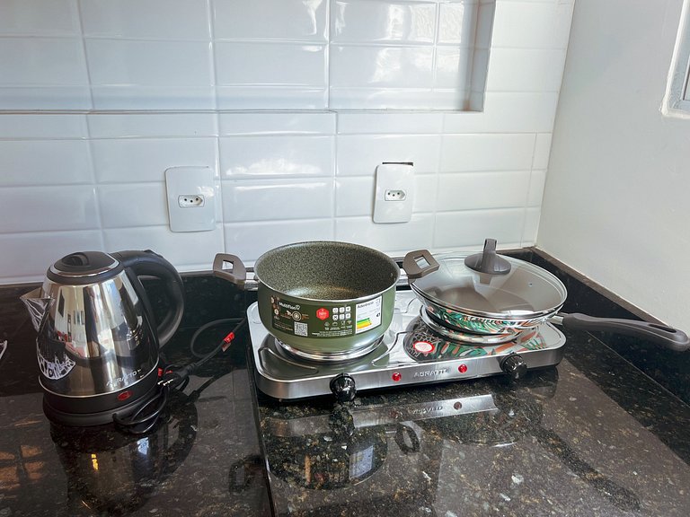 Studio térreo a 3 min da UFSC - PM01