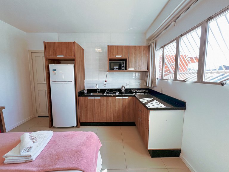 Studio térreo a 3 min da UFSC - PM01