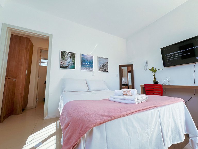 Studio térreo a 3 min da UFSC - PM01