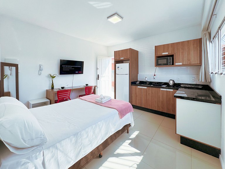 Studio térreo a 3 min da UFSC - PM01