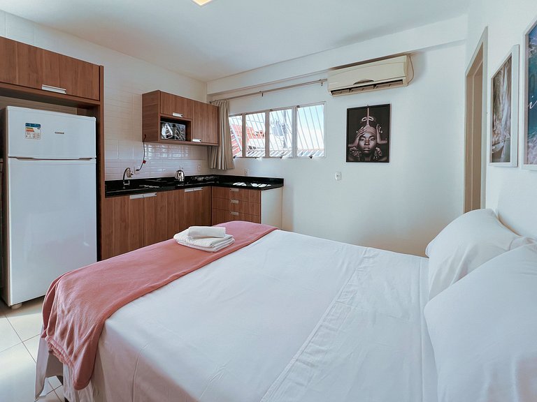 Studio térreo a 3 min da UFSC - PM01