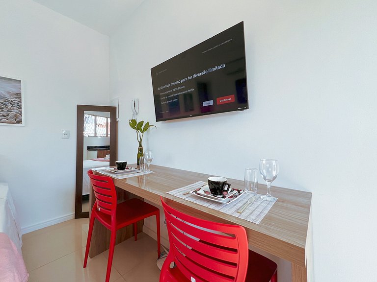 Studio térreo a 3 min da UFSC - PM01