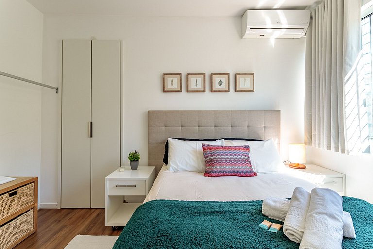Apto térreo com cama King | 2 Quartos